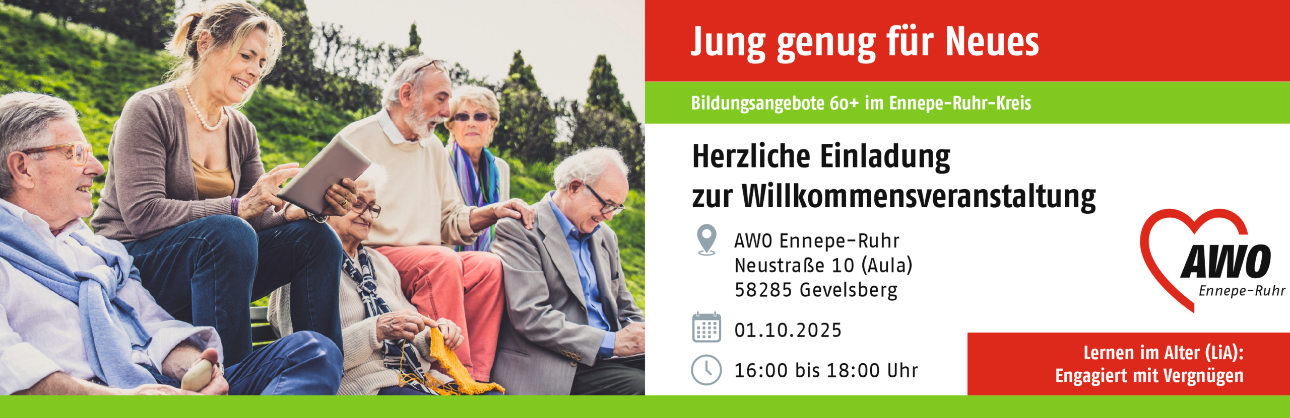 Einladung Willkommensveranstaltung 01.10.2025
